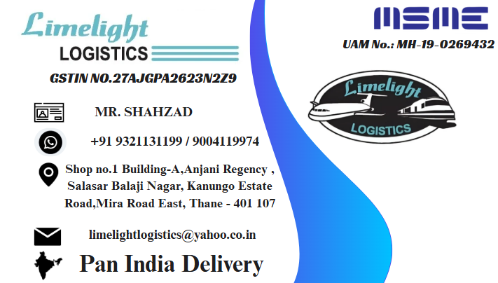 Limelight Logistics Visiting Card